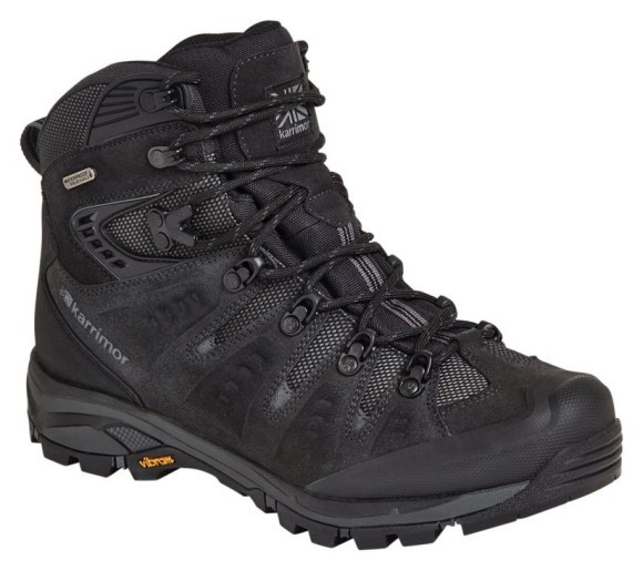 Ботинки трекинговые мужские Karrimor KSB INTREPID WEATHERTITE M 43 (9.0UK) Black sea (K958)