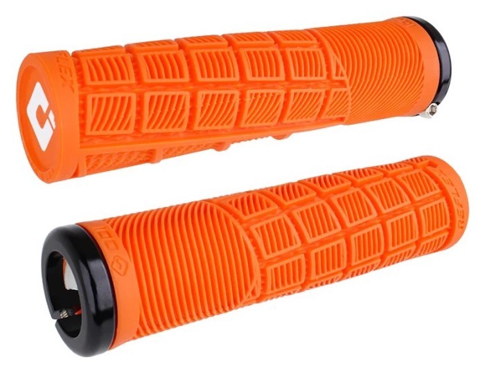 Грипси ODI Reflex v2.1 Lock-On MTB Closed End 135mm Orange, укр, укр