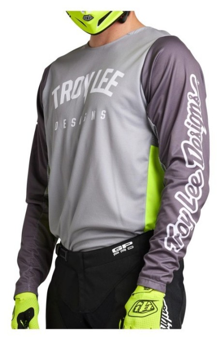 Мото джерсі TLD GP PRO JERSEY BOLTZ [SILVER/GLO GREEN] M