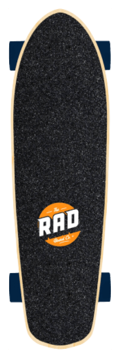 RAD круизер Cherry Blossom Cruiser Skateboard 32