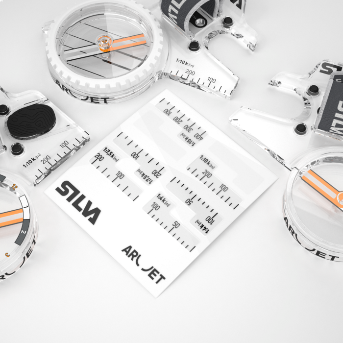 Компас Silva Arc Jet 360 Left для лівої руки