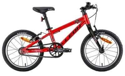 Велосипед 16&quot; Leon GO Vbr 2022 (червоний з чорним)