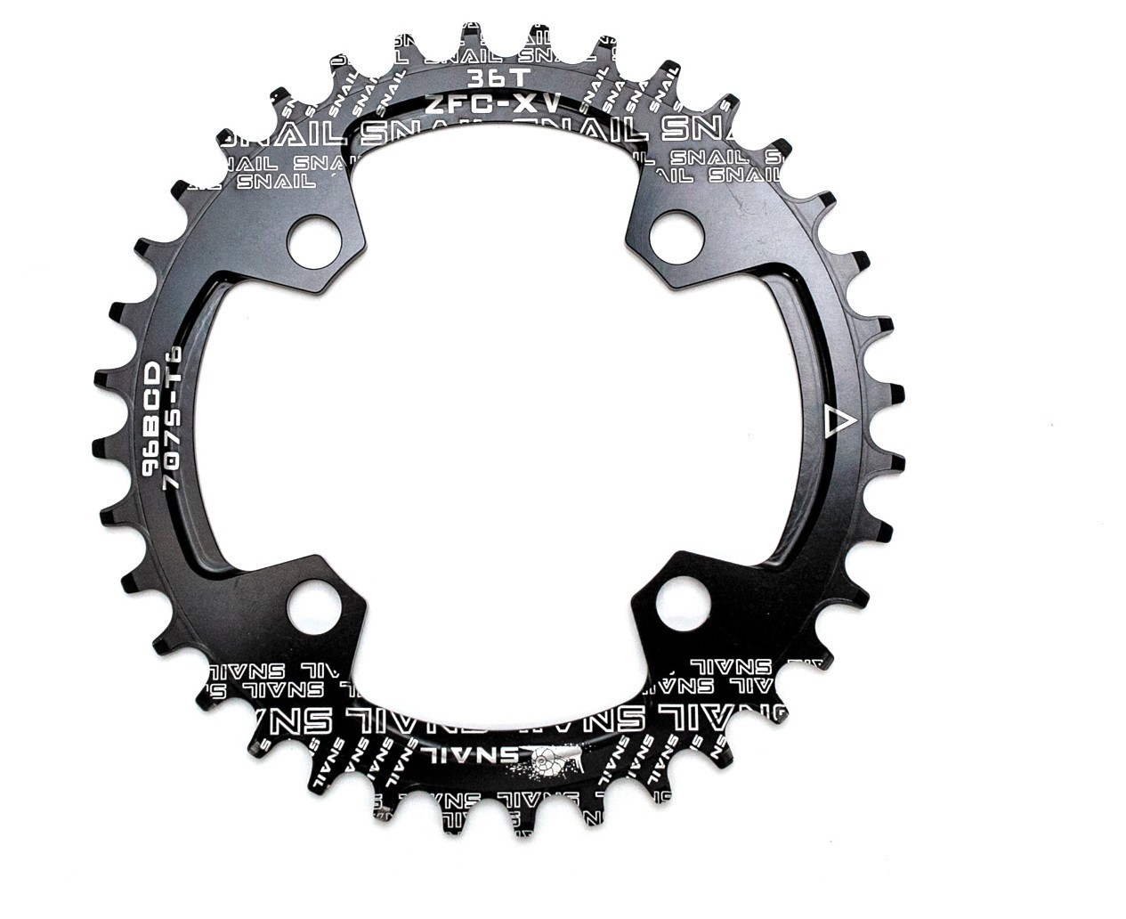 Зірка-неспадайка до шатуна NW AL 32T коло BCD 96 SNAIL (чорн.)