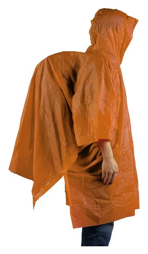Пончо AceCamp Vinyl Rain Poncho orange (3908-OR)
