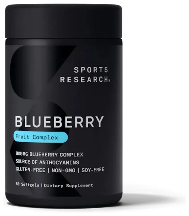 Blueberry Concentrate 800mg - 60 softgels