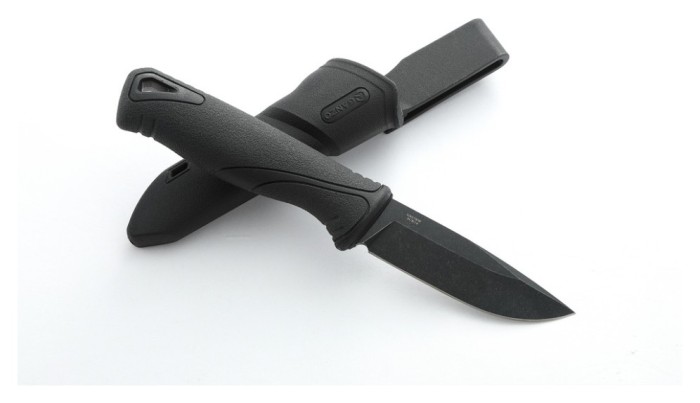 Нож Ganzo G807BW-BK черный с чехлом