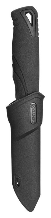 Нож Ganzo G807BW-BK черный с чехлом