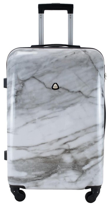 Валіза Semi Line 28" (L) White Marble (T5731-3)