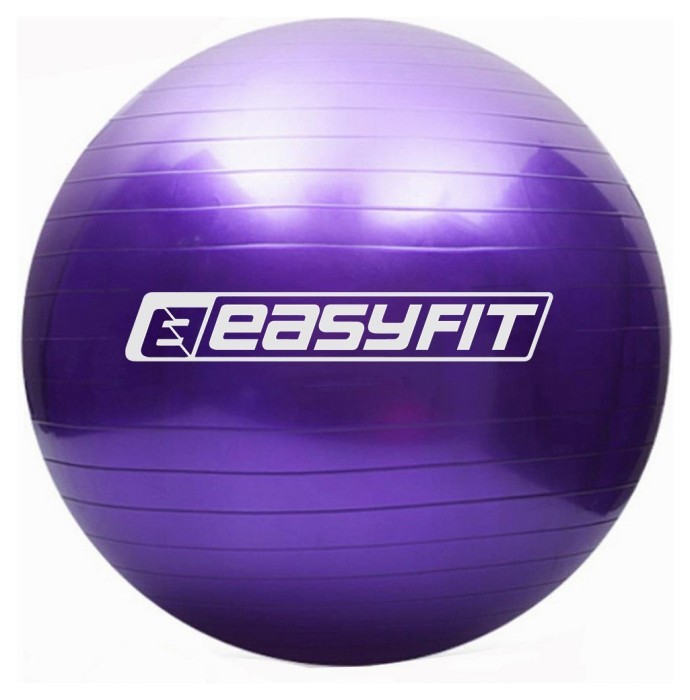 Мяч для фитнеса EasyFit 55 см фиолетовый