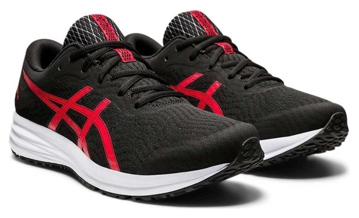 Кросівки для бігу Asics 1011A823 Patriot 12 Black Red 2021