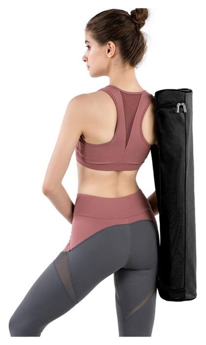 Чехол для коврика на молнии EasyFit 70 см черный