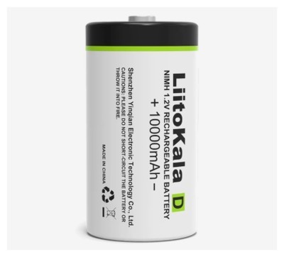 Акумулятор LiitoKala D на 10000мАг 1.2V