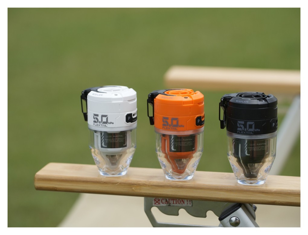 Насос-ліхтар кемпінговий Flextail Max Pump 3, помаранчевий