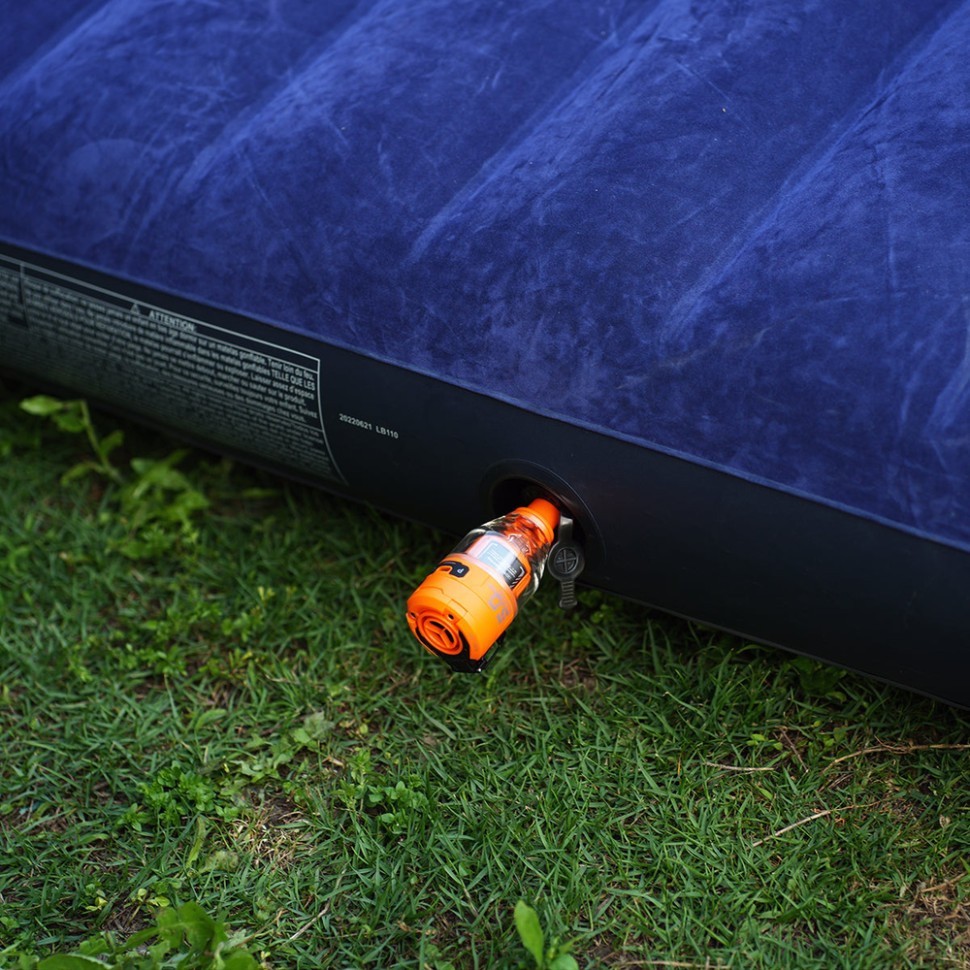 Насос-ліхтар кемпінговий Flextail Max Pump 3, помаранчевий, укр, укр