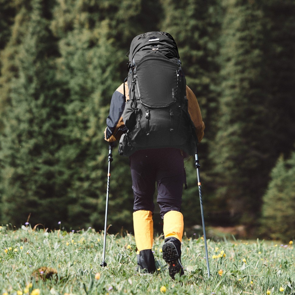 Рюкзак туристический Naturehike Helium CNK2450XB014, 70 л, черный, L