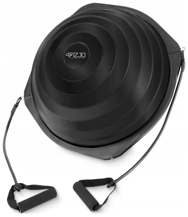 Балансировочная платформа 4FIZJO Bosu Ball 60 см Black (P-5905973402446)