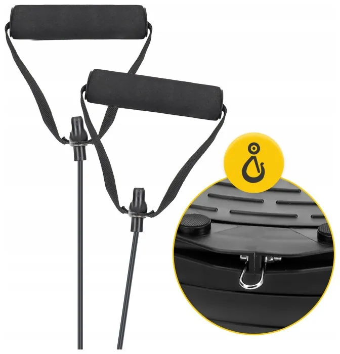 Балансировочная платформа 4FIZJO Bosu Ball 60 см Black (P-5905973402446)