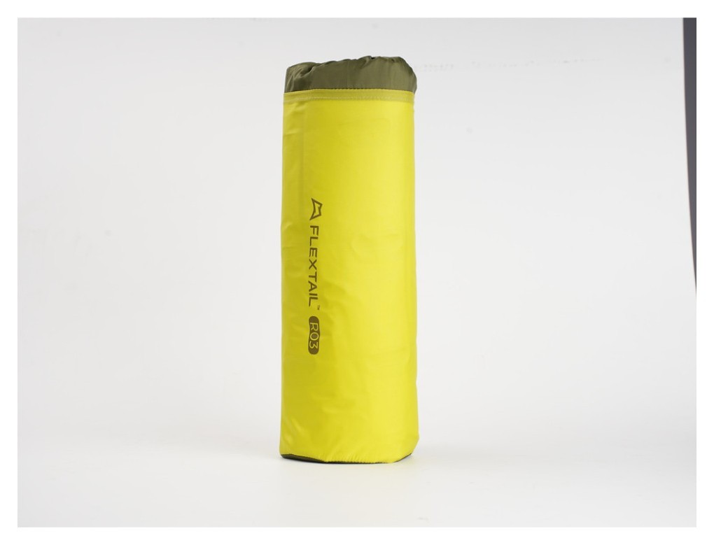 Килимок самонадувний Flextail Tiny Slleeping Pad, R03 AVS, розмір L (196 х 65 х 7 см), зелений, укр, укр