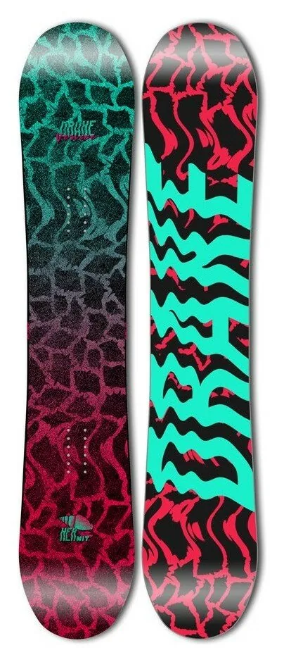 Сноуборд Drake VENICE 148 Pink/turquoise/black (76271014) (148 см black, pink, turquoise)