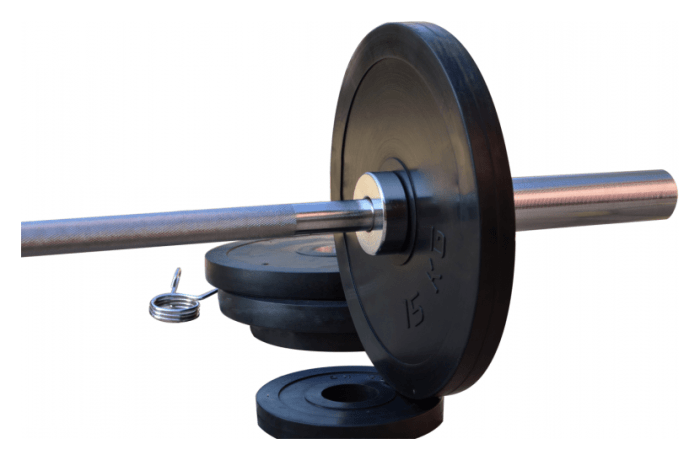 Диск RN-Sport сталевий гумовий 20 кг - 51 мм