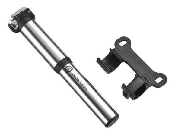 Насоси для велосипедів Cycledesign TELES ALU Silver/black (PP0046), укр