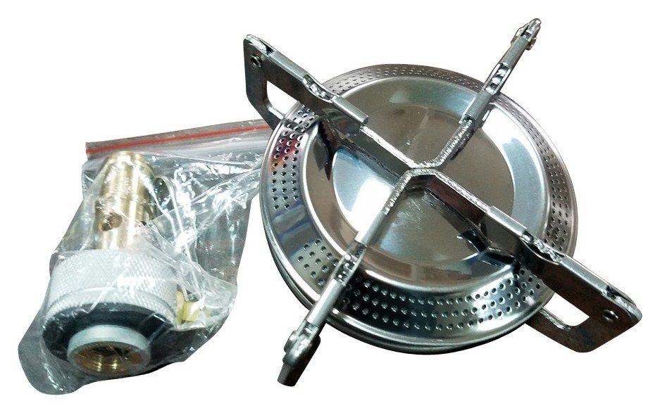 Горелка туристическая Saxifraga HEATER Silver (SCS18U1L)