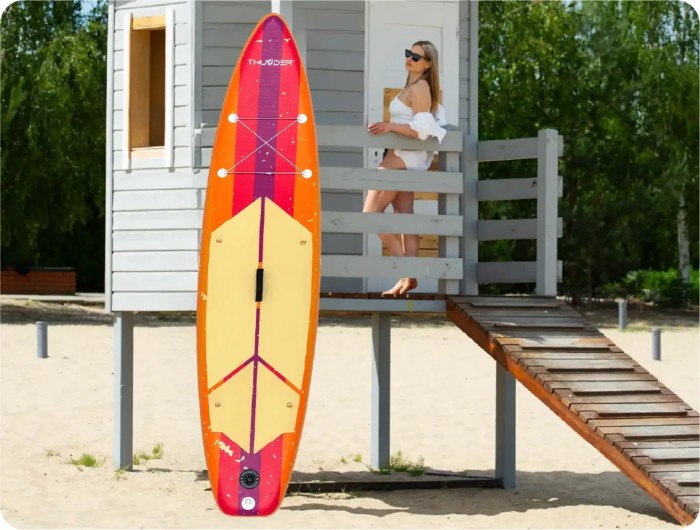 Надувна SUP дошка (Сапборд) THUNDER RETRO 320