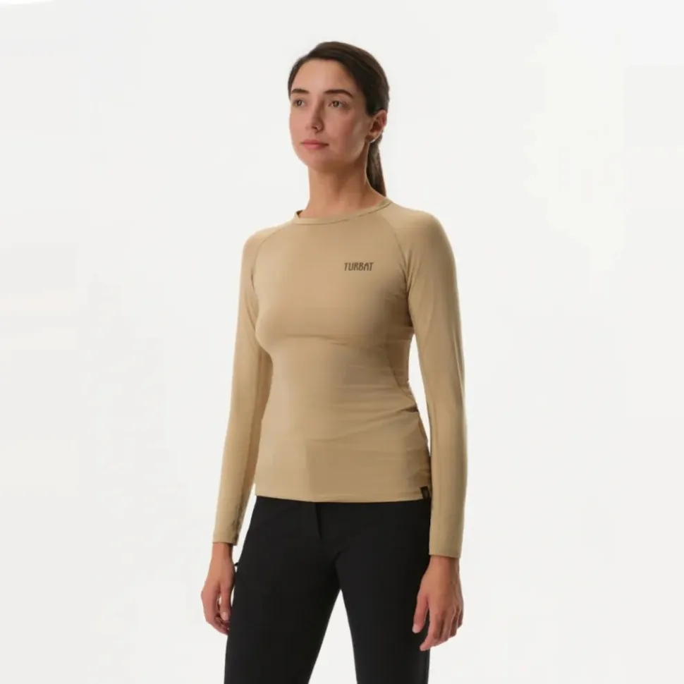 Футболка Turbat Hike Lite LS Wmn (XS Cornstalk sand)