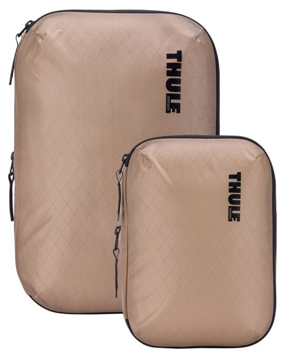 Набір органайзерів для одягу Thule Compression Packing Cube Set (Gentle Beige) 3205564 (TH 3205564), укр, укр