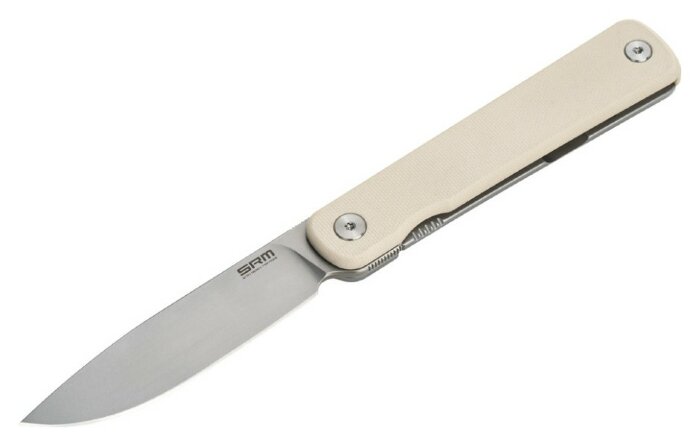 Ніж складаний SRM Palfrey 135L-GT, білий