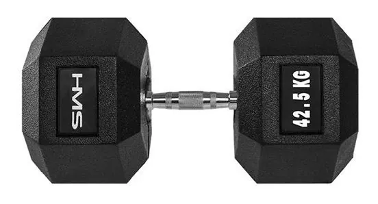 Гантель шестигранна HMS HEX PRO, 42,5 кг