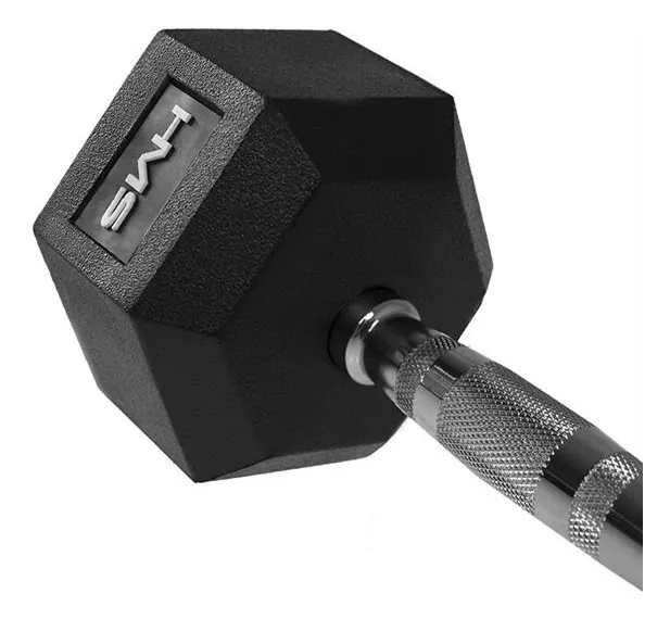 Гантель шестигранна HMS HEX PRO, 42,5 кг