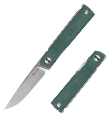 Ніж складаний кишеньковий Ruike D712-G, (7.7 см) 8Cr13Mov / G10 зелений