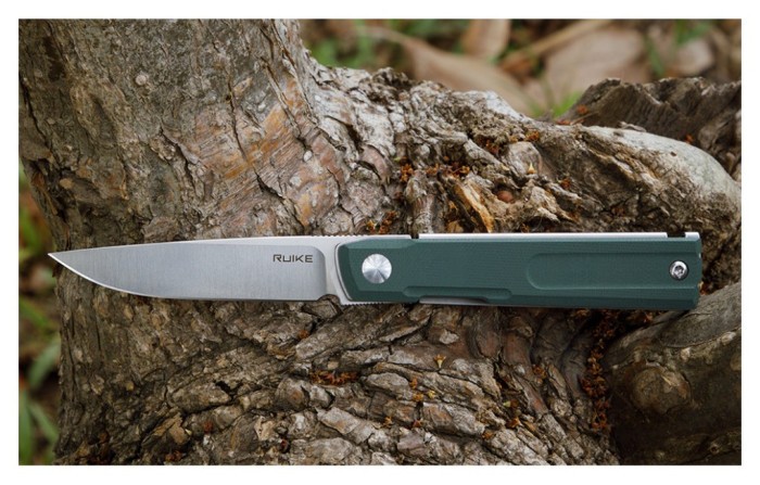 Ніж складаний кишеньковий Ruike D712-G, (7.7 см) 8Cr13Mov / G10 зелений, укр, укр