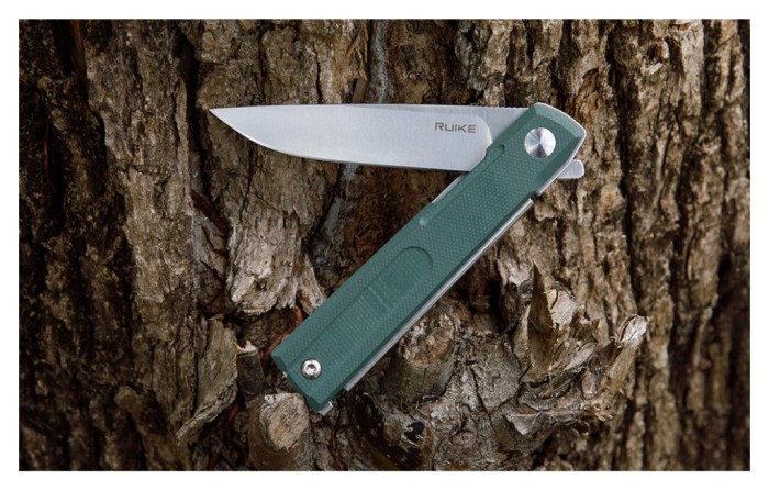 Ніж складаний кишеньковий Ruike D712-G, (7.7 см) 8Cr13Mov / G10 зелений, укр, укр