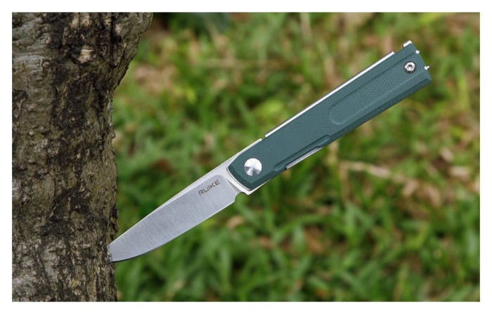 Ніж складаний кишеньковий Ruike D712-G, (7.7 см) 8Cr13Mov / G10 зелений, укр, укр