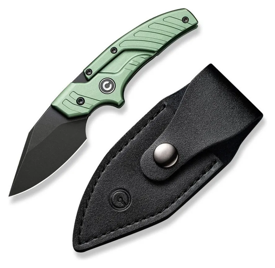 Ніж фіксований тактичний Civivi Typhoeus , (5.8 см) 14C28N / Aluminum зелений (FNR_C21036-4)
