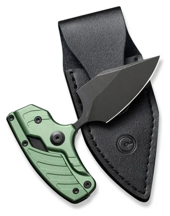Нож фиксированный тактический Civivi Typhoeus, (5.8 см) 14C28N / Aluminum зеленый