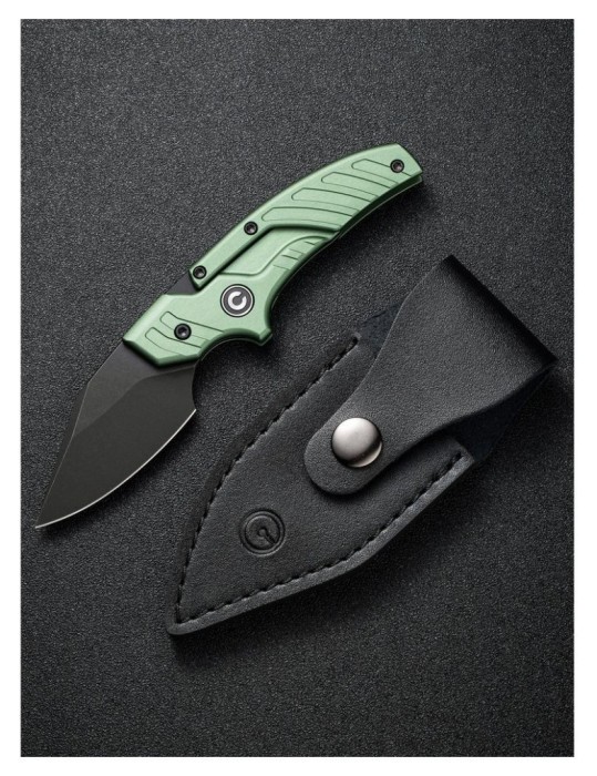 Нож фиксированный тактический Civivi Typhoeus, (5.8 см) 14C28N / Aluminum зеленый