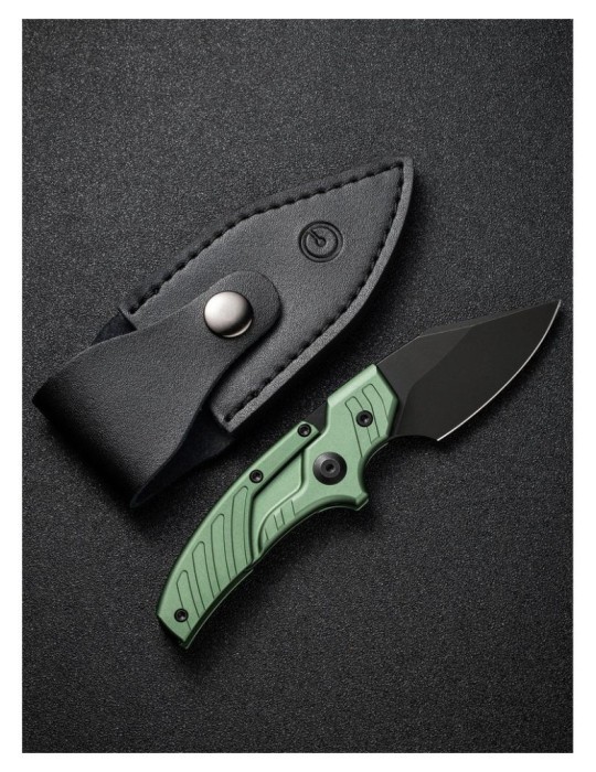 Нож фиксированный тактический Civivi Typhoeus, (5.8 см) 14C28N / Aluminum зеленый