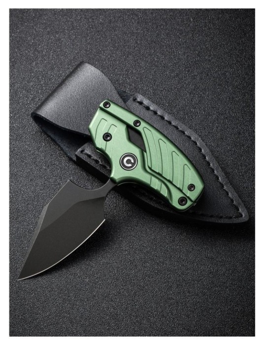 Нож фиксированный тактический Civivi Typhoeus, (5.8 см) 14C28N / Aluminum зеленый