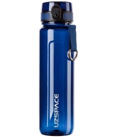 Бутылка для воды UZSPACE Twisted 1000 мл синяя