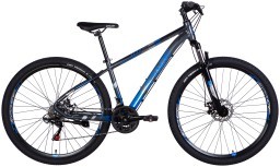 Велосипед AL 29" SPACE MERCURY DD FR рама-16" сіро-синій 2025 Велосипед AL 29" SPACE MERCURY DD FR рама-16" сіро-синій 2025