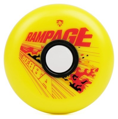 Колеса для роликов Flying Eagle Rampage 88A 4 шт. желтые 80 мм.