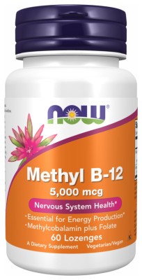 Methyl B-12 5000mcg - 60 lozenges