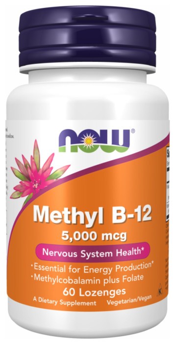 Methyl B-12 5000mcg - 60 lozenges