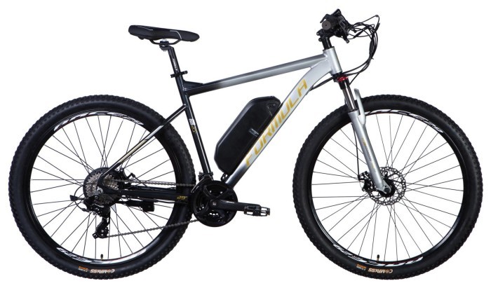 Велосипед з електроприводом 29" AL Formula eF-1 DD CS рама-21" 48B 12.5А*г 500Вт сріблясто-чорний 2026, укр, укр
