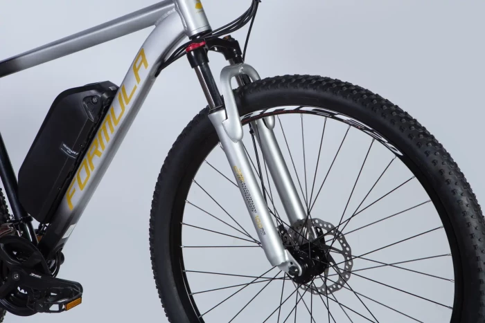 Велосипед з електроприводом 29" AL Formula eF-1 DD CS рама-21" 48B 12.5А*г 500Вт сріблясто-чорний 2026