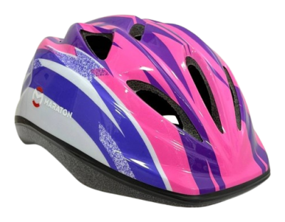 Шлем Maraton Discovery синий фиолетовый (Pink purple line)
