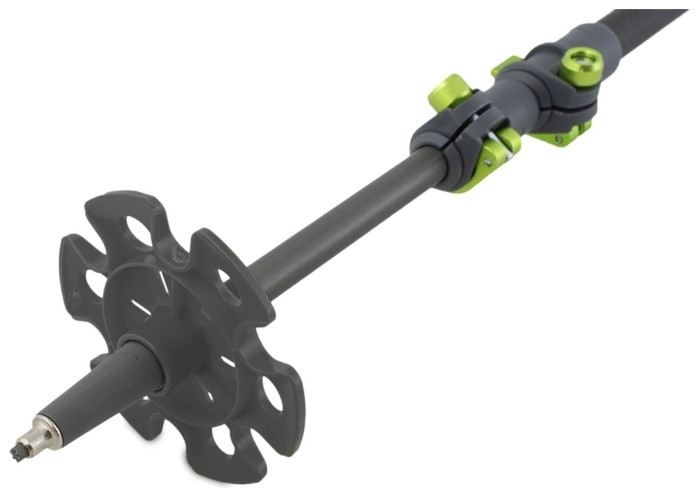 Трекінгові телескопічні палиці Pinguin Carbon FL Foam 2021, Carbon/Green
